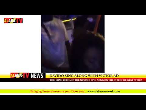 Victor Ad with song title wetin we gain becomes the number one song on the street as davido vibes to