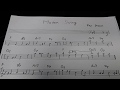 Ray Brown / Moten Swing (walking line)(bass transcription)