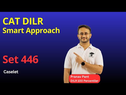 CAT Infinite DILR - Set 446 | Teachers Love Suprise Tests | Caselet