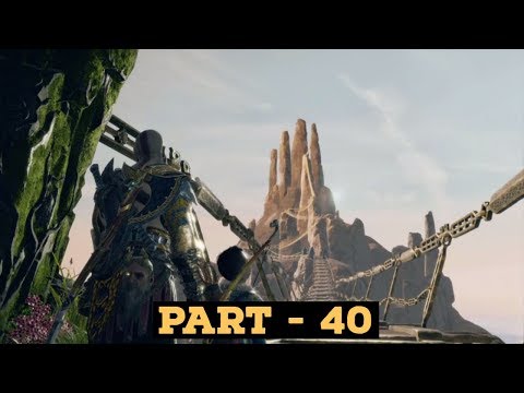 GOD OF WAR Walkthrough Gameplay Part 40 - Open The Bridge To Jotunheim | (GOD OF WAR - 4)