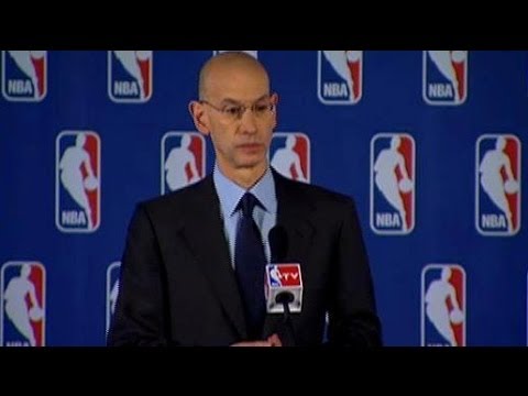 Adam Silver NBA Commissioner Bans Donald Sterling At Press Conference