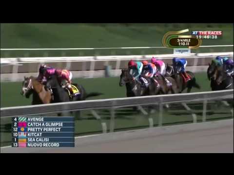 Queen's Trust wins the Breeders' Cup Filly And Mare Turf