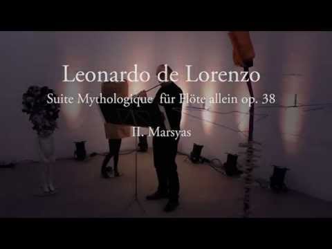 Leonardo de Lorenzo - Suite Mythologique für Flöte allein op. 38