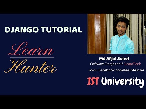 Django bangla tutorial part-6 (Create App)