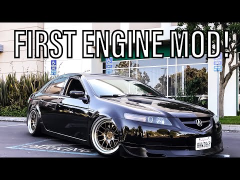 INTAKE INSTALL on the Acura TL