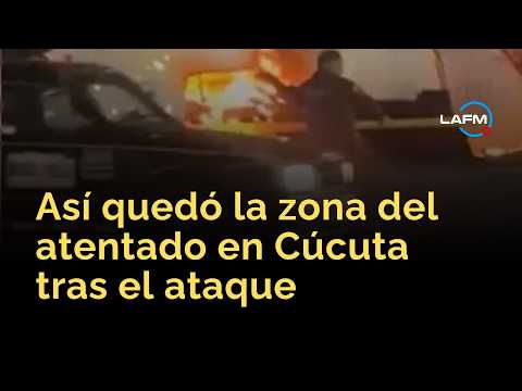 Atentado en Cúcuta deja 11 heridos: explosivos iban ocultos entre un cargamento de papa