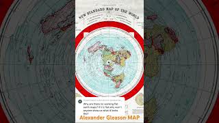 Flat Earth Map of the World by Alexander Gleason made 1892