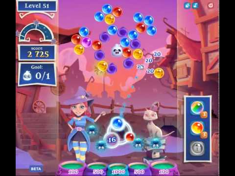 Bubble Witch Saga 2 Level 51