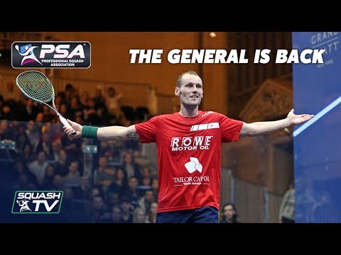 Squash: Gregory Gaultier - The General is Back