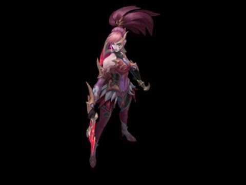 Coven Akali (Rose Quartz) Chroma - League of Legends 2023
