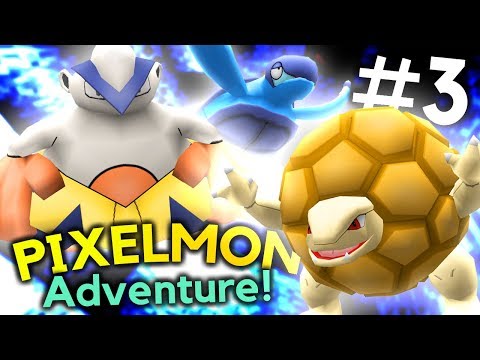 Minecraft Pixelmon Adventure Episode 3 - ROCKING THE ROCK GYM! (Minecraft Pokemon)