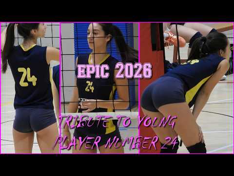 SEASON 2026 Voleibol Senior Juvenil TRIBUTE  TO YOUNG PLAYER N 24 Volei Femenino Union Ciudad 4K