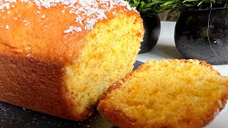 The famous orange cake that melts in your mouth ! Easy and fast recipe