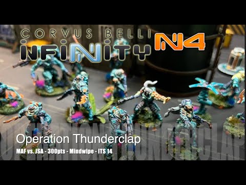 Infinity N4 Battle Report - ITS 14 MAF  vs. JSA