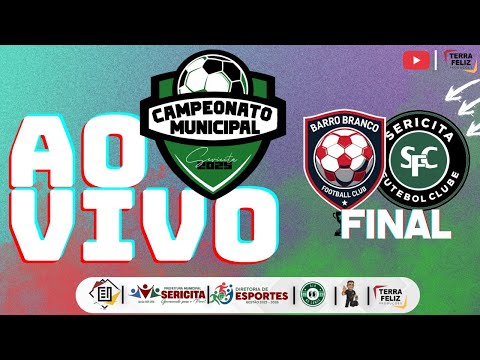 🔴 AO VIVO | FINAL DO CAMPEONATO MUNICIPAL DE SERICITA 2025 | 26/10/2025 🔴