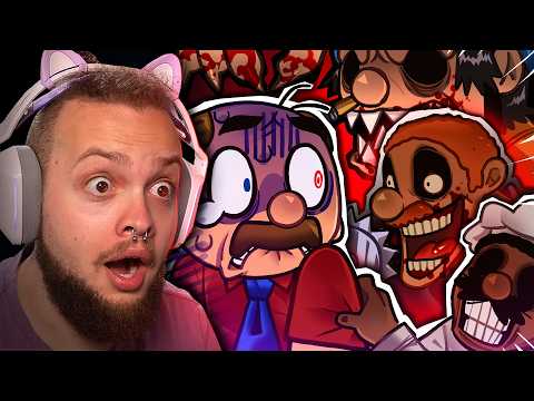 DOES BAD THINGS GUY IS BACK?! (SML Marvin's Nightmares! & The Secret Door 2 FULL REACTION)