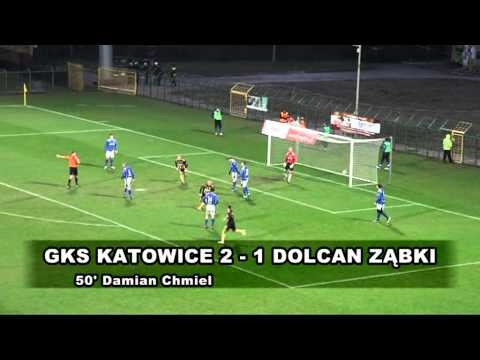 Skrót meczu GKS Katowice - Dolcan Ząbki