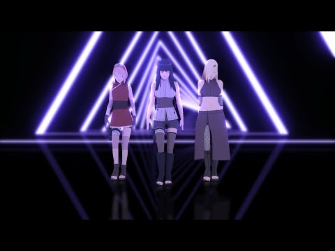 【Naruto MMD/2K/60FPS】BLACKPINK - As If It's Your Last - Sakura, Hinata, Ino