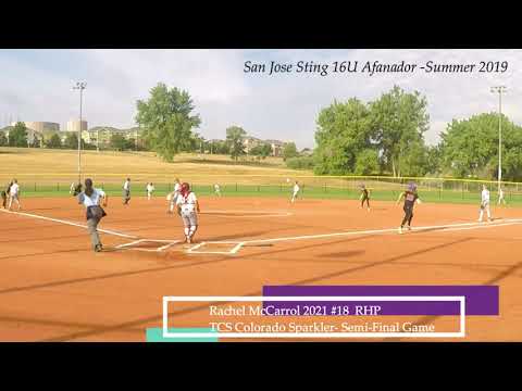 Rachel McCarroll 2021 RBI Single!  TCS Colorado Quarter final