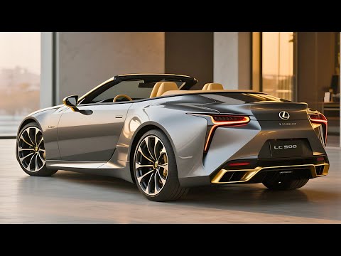 2026 Lexus LC 500 Convertible - Luxury Just Got Loud!