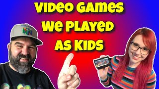 Video Games We Played as Kids:  What Did You Play?