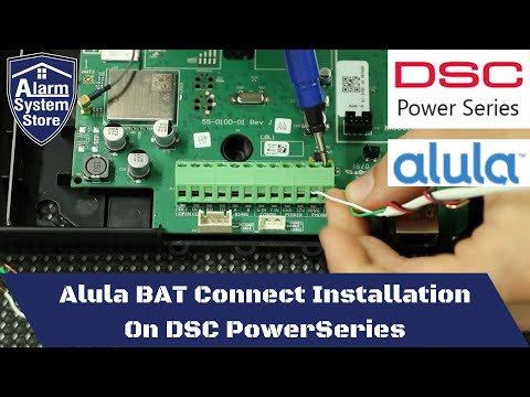 Alula BAT Connect Installation On A DSC Power Series