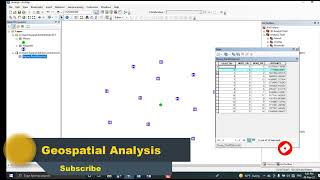 How to measure the distance to Nearest Location using Point distance in ArcMap | proximity | Nearest