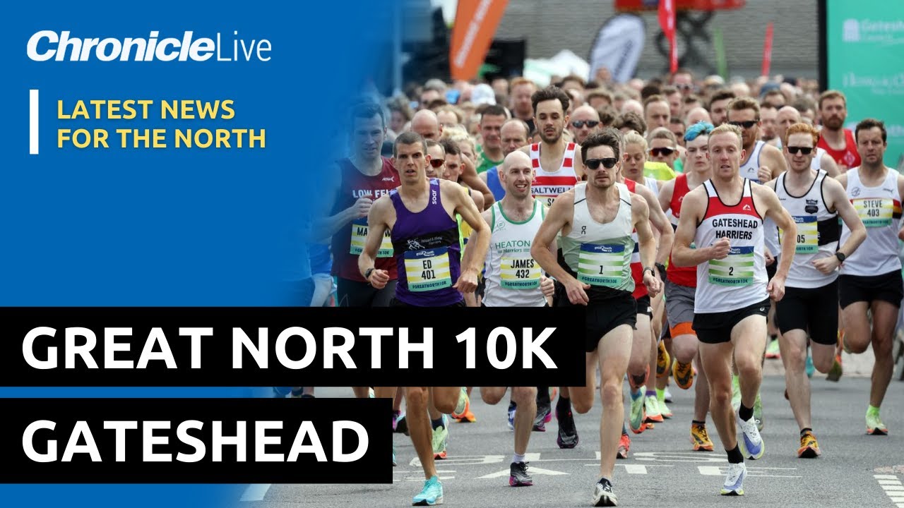 Hundreds turn out for Great North 10k