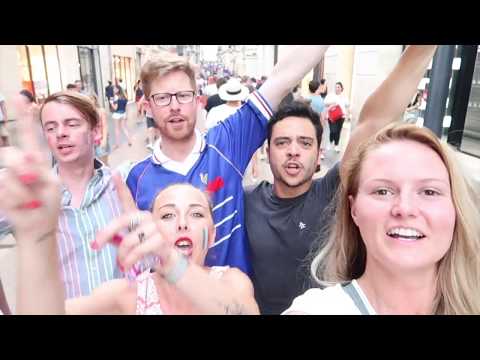 LIVE FROM FRANCE!! FIFA WORLD CUP 2018 - France vs Croatia!!