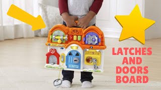 Latches and Doors Busy Board (Toy Review)