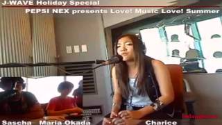 Charice: Crescent Moon Live - J Wave radio (HQ)