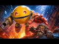 Pacman And Gladiator Robot Rescue Old Navigator Before Robot Fish Close In