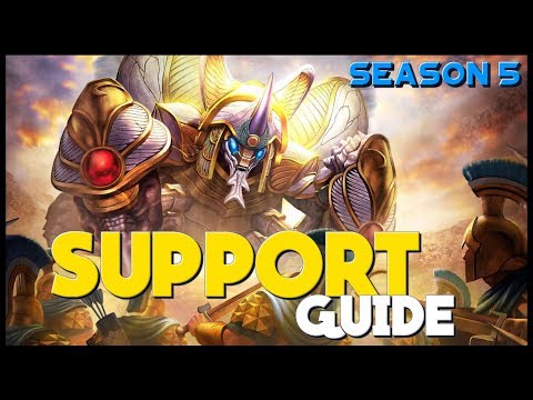 So You Want to be a Support Main? | A Comprehensive Guide to Support in Smite Season 5!