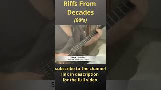 Alex Cambise - Steve Lukather &quot;Hero With 1000 Eyes&quot; (Riffs From Decades - 90&#39;s)  #shorts