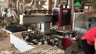 Máy Làm Mộng Cnc 3 đầu DOM-3 Yowcherng Đài Loan