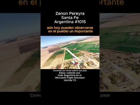 Zenon Pereyra, Santa Fe desde el Microsoft Flight Simulator #zenonpereyra #santafe #msfs #joaha45