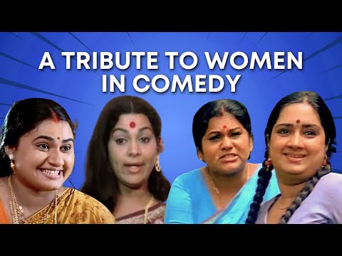 Malayalam Queens of Comedy - Funny Moments from Iconic Female Actors