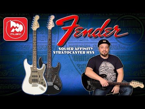 Обзор электрогитары Fender Squier Affinity Stratocaster