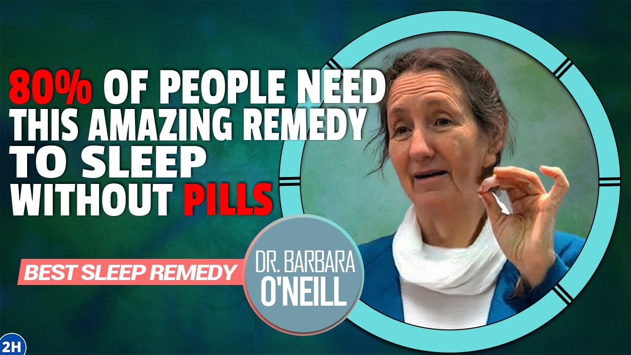 Dr. Barbara O'Neill's Natural Sleep Remedy That Works INSTANTLY