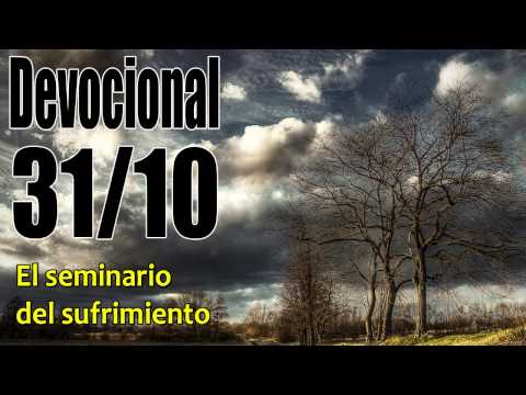 El seminario del sufrimiento. Devocional John Piper solid joys 31/10