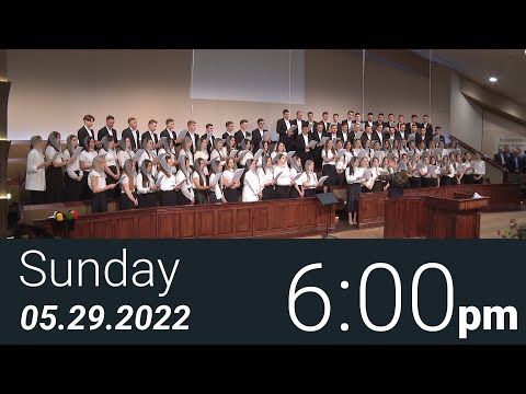 05/29/2022 Sunday 6pm - Full Service