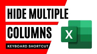 How To Hide Multiple Columns in Excel