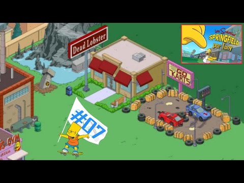 Los Simpson Springfield "Los Juegos, Cap. 7 - El Circuito de Karts" por Tony