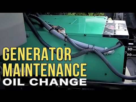 ONAN RV GENERATOR MAINTENANCE || Change The Oil, Replace The Air Filter, & Clean The Spark Arrestor