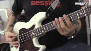 Video thumbnail for FENDER Modern Player Short Scale Jazz Bass RW WB by session