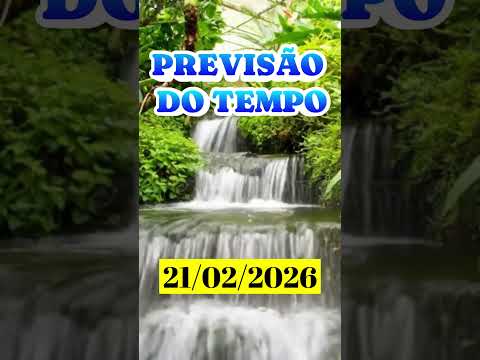 PREVISAO DO TEMPO 21/02/2026 - NA REGIAO CENTRO OESTE  DO PAÍS