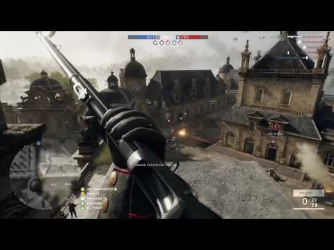 BF1 - Ballroom Blitz - 50 Kills 7 Deaths - Martini Henry Sniper - PS4 Pro