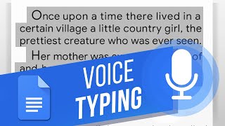 Voice Typing in Google Docs | Speech-to-Text in Google Docs | Voice Dictation in Google Docs