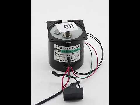 60w 220v Reduction Motor Ac Synchronous Motor Gear Reduction Motor High Torque,Low Speed Motor