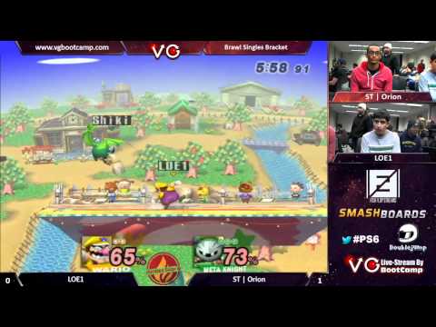 Phoenix Saga 6 - LOE1 (Wario) Vs. Orion (Meta Knight) - Winners Quarters - SSBB